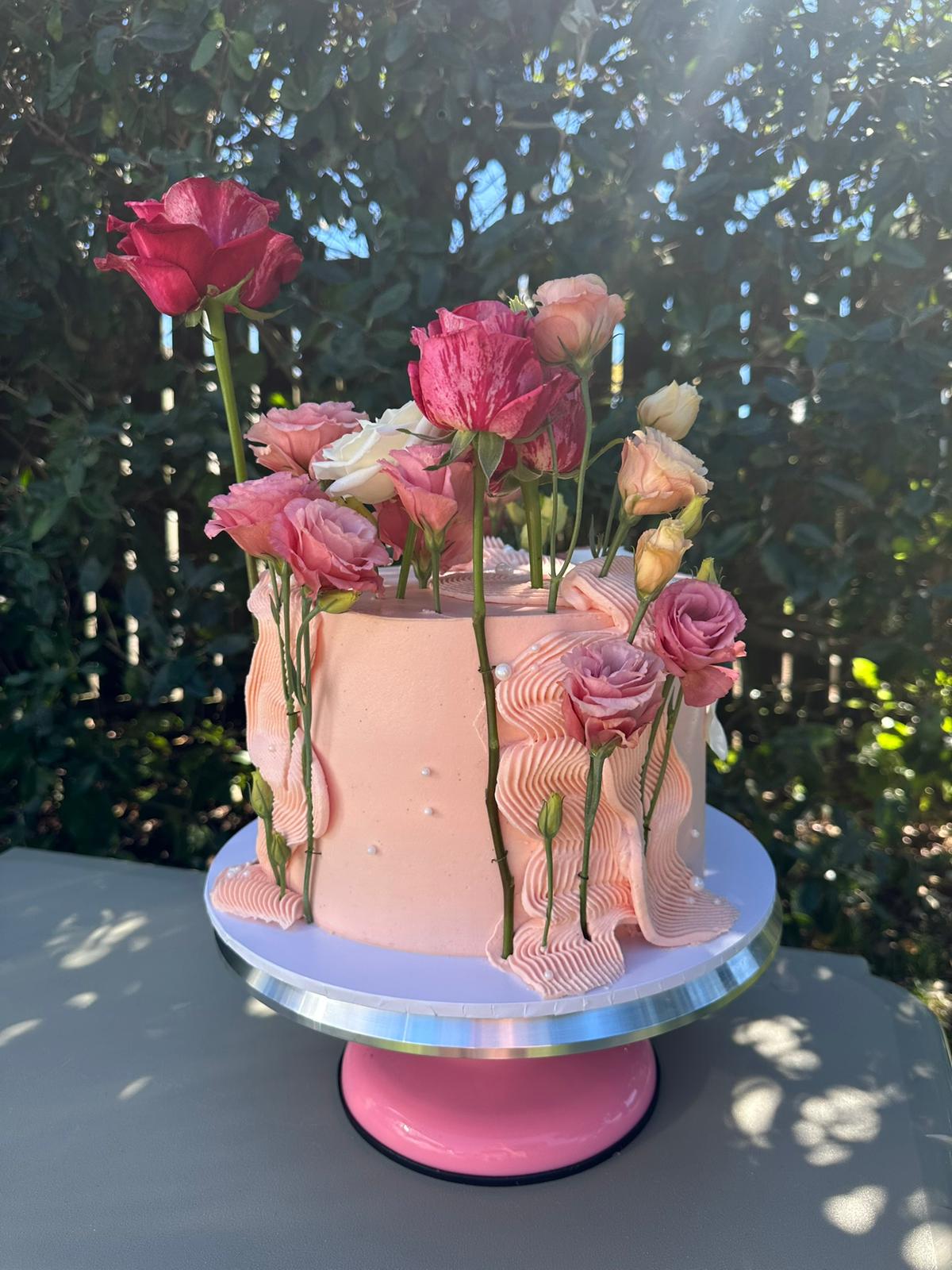 Flower Power cake Auckland
