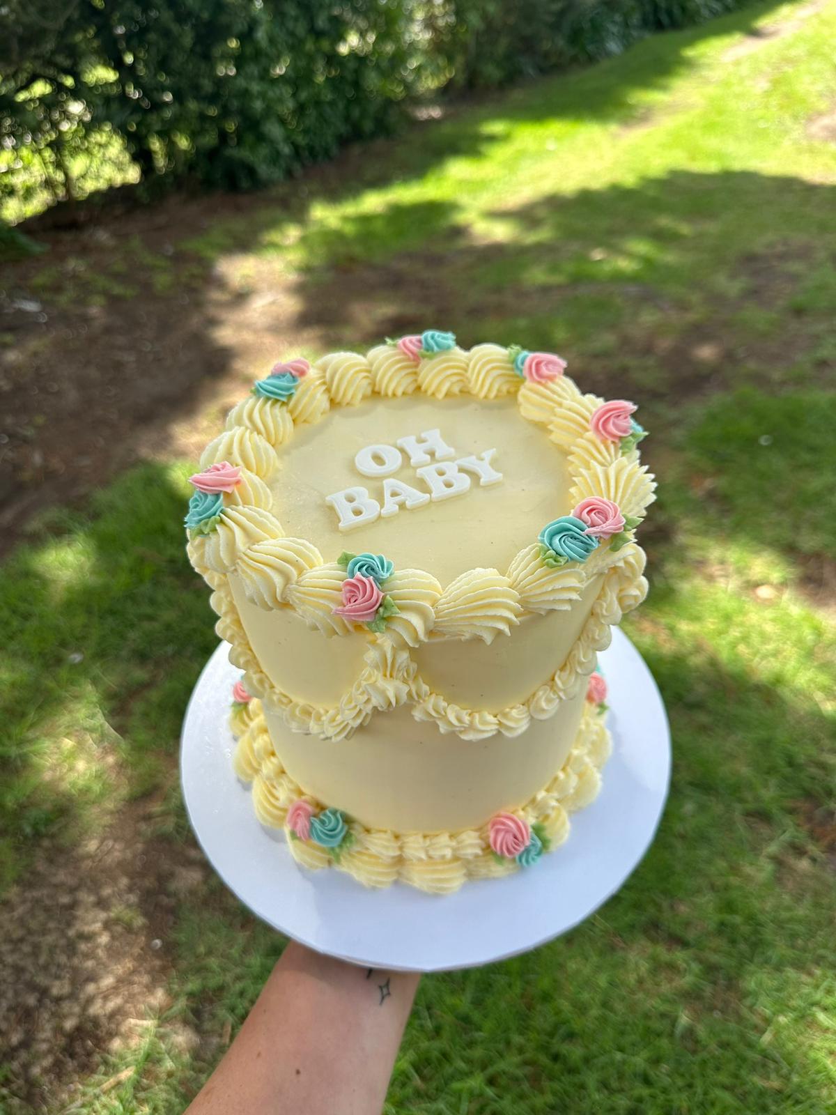 Petite Rose cake – luxury custom design Auckland