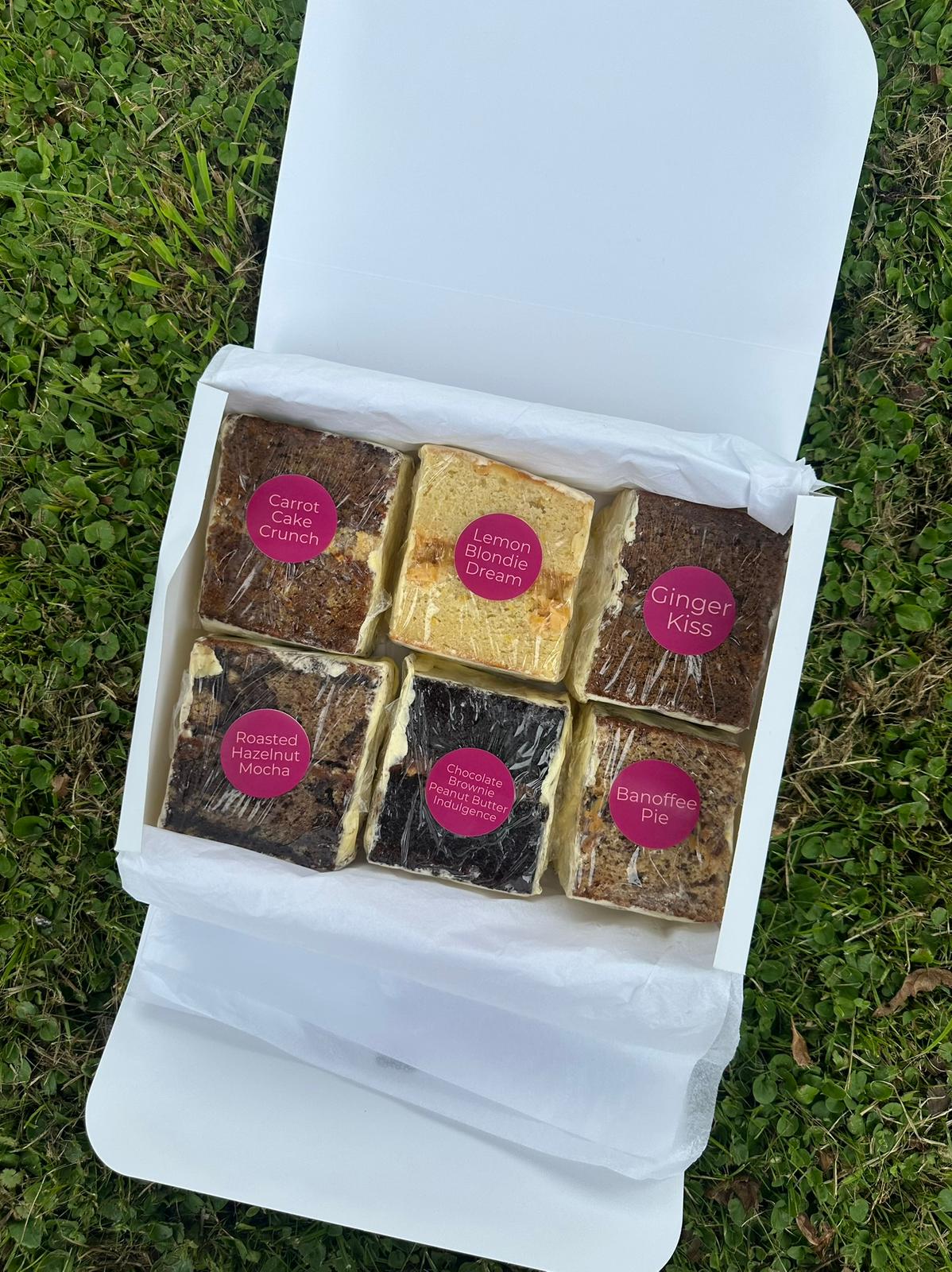 Wedding cake tasting box Auckland by Ruby Cakes Boutique